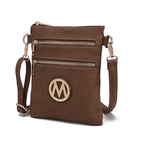 PU Leather Pocketbook Handbag Designer Side Messenger Purse Shoulder Crossover MKF Crossbody Bag for Women 
