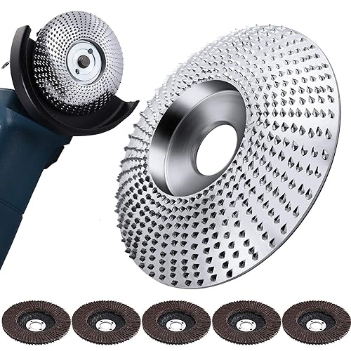 Steel woodworking angle grinder accessories grinding wheel shape disc power tool accessories hardware parts for grinding wood E1-534
