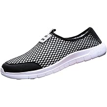 Forthery Mens Sneakers Mesh Ultra Lightweight Breathable Athletic Running Walking Gym Shoes