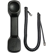 9 FT Vodavi Starplus Infinite STS 9/' Black Telephone Handset Receiver Curly Cord