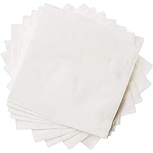 12pcs Cotton Restaurant White Cloth Linen 50x50cm Dinner Napkins For Serving