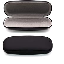 Slip In Glasses Case Sleeve with Pocket Clip Protects Eyewear from Damages