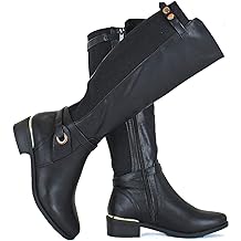 Womens Vegan Fold Over Over The Knee Fashion Boots Guilty Heart